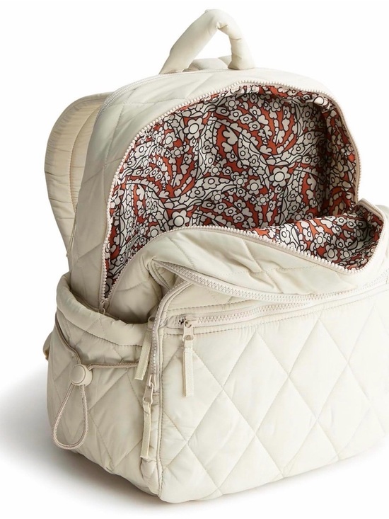 Vera Bradley Women\'s Large Bancroft Backpack - Featherweight, Pumice Stone